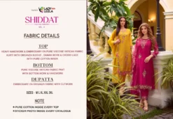 Lady Leela Shiddat Vol 3 Kurti Pant With Dupatta Collection