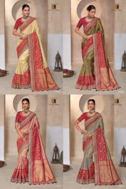 M.N 11004 Designer Saree Under 5000