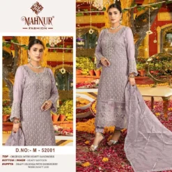 Mahnur Vol 52 Pakistani Salwar Kameez Collection