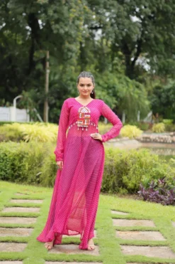 Moni 1123 Leheriya Navratri Kurtis 2024