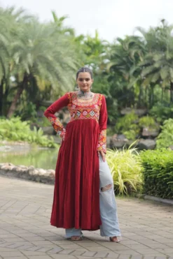 Moni 1130 Rayon Navratri Kurti Collection