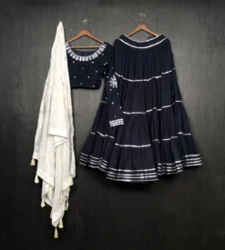 Moni 5022 Navy Blue Navratri Chaniya Choli Online