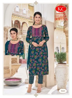Navkar KC Sofiya Vol 5 Readymade Party Wear Collection