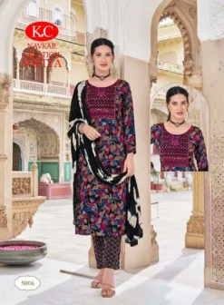 Navkar KC Sofiya Vol 5 Readymade Party Wear Collection