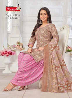 Navkar Sindoor Vol 26 Kurti Bottom With Dupatta Collection