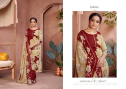Radhika Azara Floral Printed Dress Material Collection