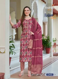 Radhika Fashion Eva Vol 1 Kurti Bottom With Dupatta Collection