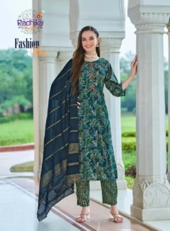 Radhika Fashion Eva Vol 1 Kurti Bottom With Dupatta Collection