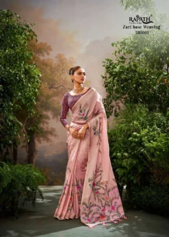 Rajpath Kalindi Silk Tissue Silk Saree Office Wear