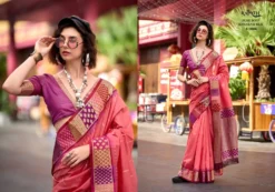 Rajpath Rangoli Art Pure Banarasi Silk Saree Wholesale