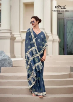 Rajpath Resham Silk Printed Saree Wholesale