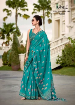Rajpath Resham Silk Printed Saree Wholesale