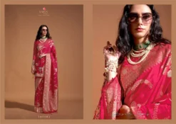 Rajtex Kocktail Silk Pure Georgette Sarees 2024