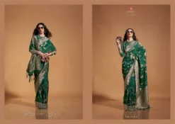 Rajtex Kocktail Silk Pure Georgette Sarees 2024