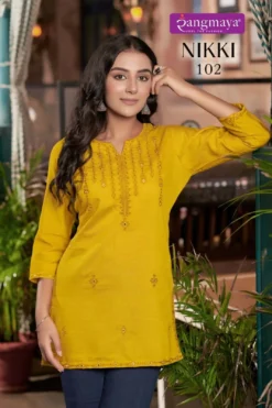 RangmayaNikki Short Kurti Under 500