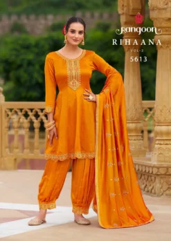 Rangoon Rihaana Vol 2 Kurti Bottom With Dupatta Collection