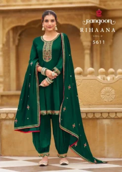 Rangoon Rihaana Vol 2 Kurti Bottom With Dupatta Collection