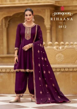 Rangoon Rihaana Vol 2 Kurti Bottom With Dupatta Collection