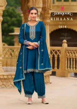 Rangoon Rihaana Vol 2 Kurti Bottom With Dupatta Collection