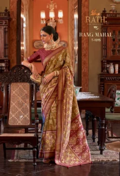 Rath Rang Mahal Festival Wear Silk Saree Under 2000