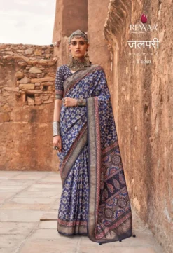 Rewaa Jalpari Poly Viscose Silk Saree Wholesale