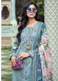 Riaz Arts Elan Lawn Digital Printed Dress Material Collection