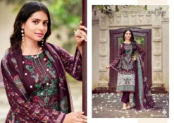 Riaz Arts Musafir Vol 14 Lawn Digital Printed Dress Material