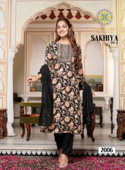 Sakhiya Vol 2 By Passion Tree Ready Made Big Size Collection