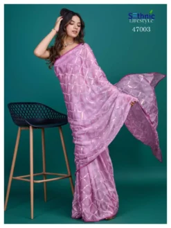 Sethnic Saamya Vol 2 Shimmer Georgette Saree Wholesale