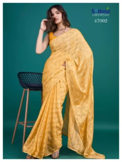 Sethnic Saamya Vol 2 Shimmer Georgette Saree Wholesale