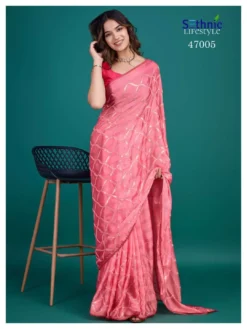 Sethnic Saamya Vol 2 Shimmer Georgette Saree Wholesale