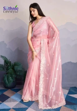 Sethnic Twillora Designer Saree Wholesale