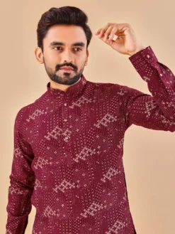 SPK Vol 10 Kurta Pajama With Cotton Foil Print New Design