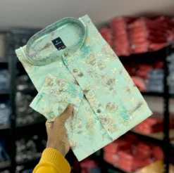 SPK Vol 10 Manzar A Kurta Pajama Cotton Foil Print New Latest Collection