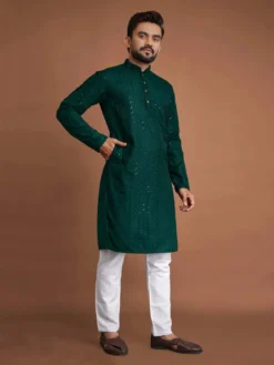 SPK Vol 13 Kurta Pajama Cotton Embroidery Sequence New Collection