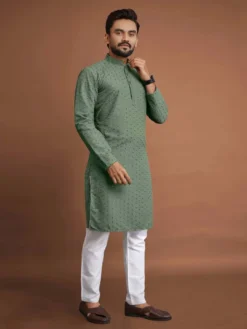 SPK Vol 13 Kurta Pajama Cotton Embroidery Sequence New Collection