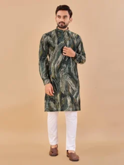 SPK Vol 15 Kurta Pajama With Cotton Foil Print Latest Collection
