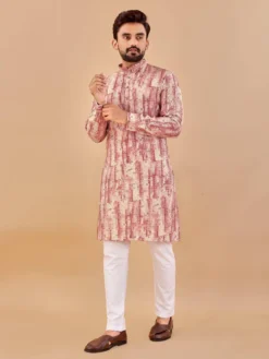 SPK Vol 17 Kurta Party Wear Foil Print Latest Collection