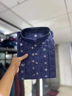 SPK Vol 18 Kurta Pajama Party Wear Sequence Work