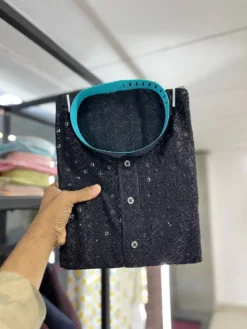 SPK Vol 24 Kurta Pajama Cotton Sequence Work Wholesale Collection