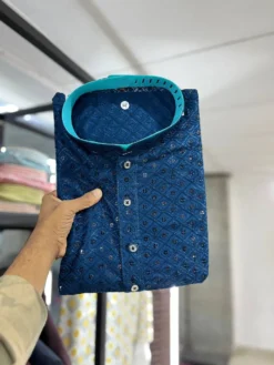 SPK Vol 24 Kurta Pajama Cotton Sequence Work Wholesale Collection