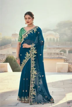Tathastu Anaara 5900 Fancy Wedding Wear Saree Wholesale