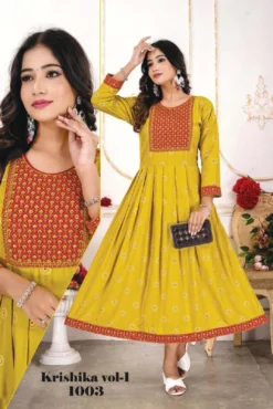 Trends Krishika Vol 01 Kurti Wholesale Collection