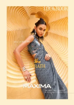 Trirath Maxima Daani Georgette Saree Wholesale