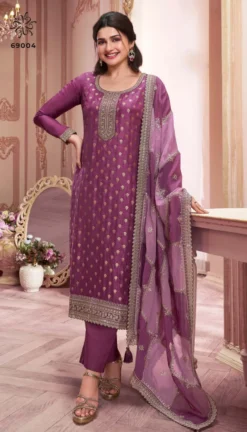 Vinay Kuleesh Shristi Dark Salwar Kameez Collection