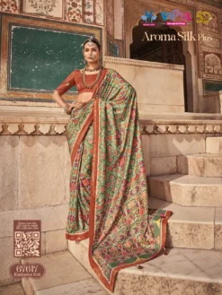 VIPUL Aroma Silk Soft Patola Saree Wholesale