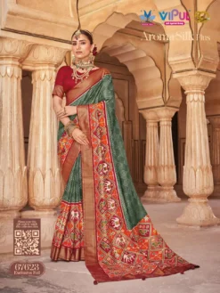 VIPUL Aroma Silk Soft Patola Saree Wholesale