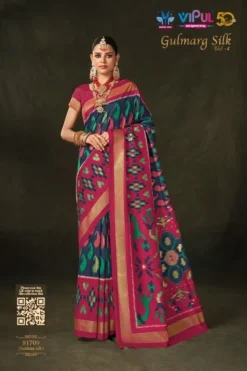 Vipul Gulmarg Silk Vol 4 Silk Saree Wholesale