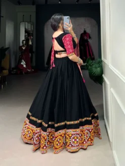 WMN 1721 Black Navratri Lehenga Choli Collection