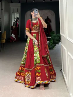 WMN 1745 Rayon Navratri 2024 Chaniya Choli Online
